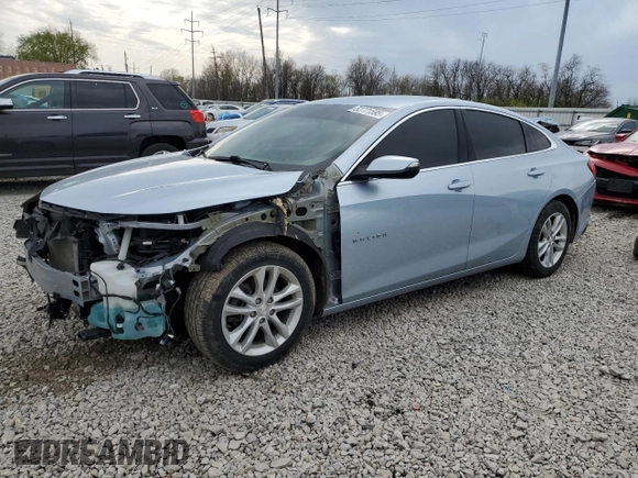 2018 Chevrolet Malibu LT with VIN 1G1ZD5ST7JF214510, listed as a Copart auction lot 52771595 with 167,589 mi miles and Salvage Title. Bid and sale history available at carsss.com. Image 1.