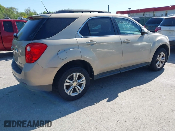 2012 Chevrolet Equinox LT w/1LT with VIN 2GNALDEK3C1126110, listed as a IAAI auction lot 42143498 with 208,226 mi miles. Bid and sale history available at carsss.com. Image 4.
