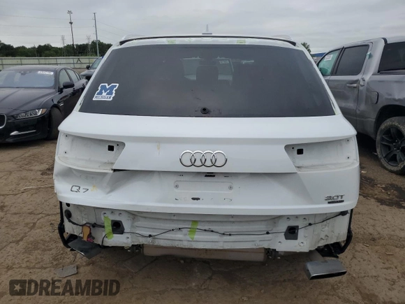 2018 Audi Q7 Prestige with VIN WA1VAAF77JD023258, listed as a Copart auction lot 62504815 with 64,256 mi miles and Clean title. Bid and sale history available at DreamBid. Image 6.