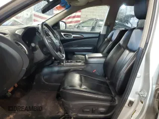 2016 Nissan Pathfinder Platinum with VIN 5N1AR2MNXGC614067, listed as a Copart auction lot 83157234 with 76,920 mi miles and Clean Title. Bid and sale history available at carsss.com. Image 7.