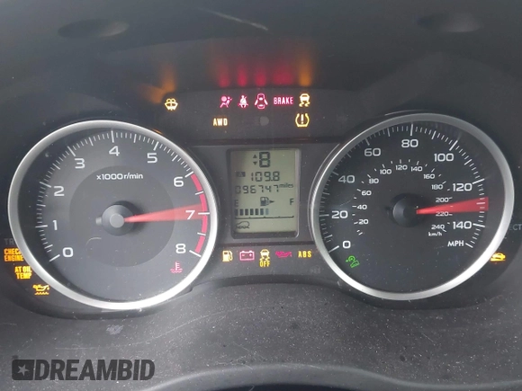 2017 Subaru Forester Premium with VIN JF2SJAEC3HH556462, listed as a IAAI auction lot 41160065 with 96,747 mi miles. Bid and sale history available at carsss.com. Image 7.