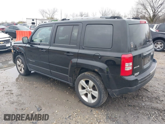 2014 Jeep Patriot Limited with VIN 1C4NJRCB7ED569805, listed as a IAAI auction lot 40854840 with 189,858 mi miles. Bid and sale history available at carsss.com. Image 3.