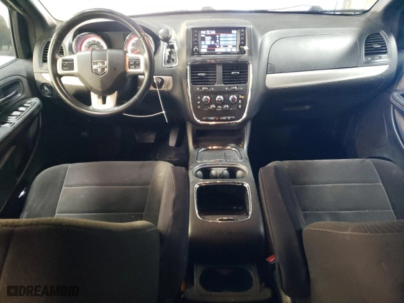 2014 Dodge Grand Caravan SXT with VIN 2C4RDGCG4ER104887, listed as a Copart auction lot 48569215 with 126,910 mi miles and Salvage Title. Bid and sale history available at carsss.com. Image 8.