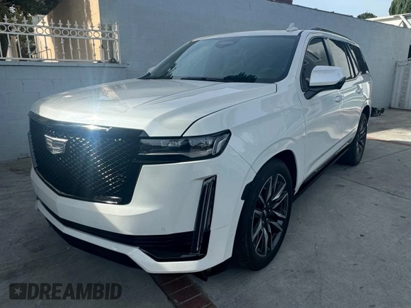 2024 Cadillac Escalade 4WD Sport Platinum z VIN 1GYS4GKL9RR176710, wystawiony jako Copart lot #80228794 z przebiegiem 914 mil mil oraz Czysty tytuł • Clean title. Historia ofert i sprzedaży dostępna na DreamBid. Obrazek 2.
