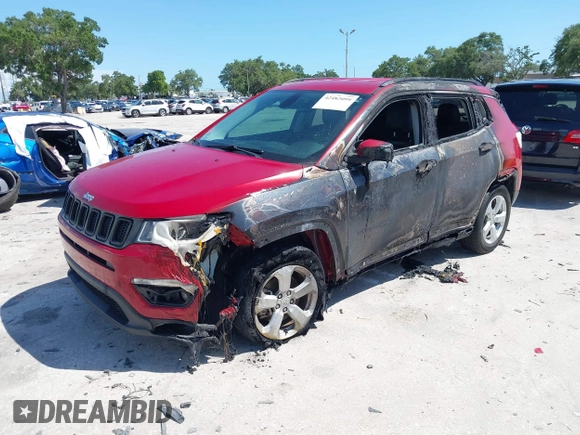 2019 Jeep Compass Latitude with VIN 3C4NJCBB9KT743488, listed as a IAAI auction lot 42482099 with 114,190 mi miles and . Bid and sale history available at DreamBid. Image 2.