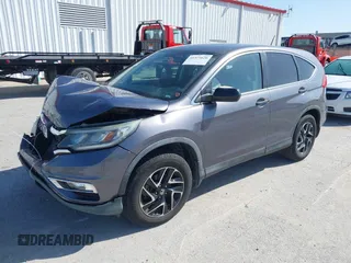 2016 Honda CR-V SE with VIN 5J6RM4H48GL067023, listed as a IAAI auction lot 41975626 with 134,308 mi miles and . Bid and sale history available at carsss.com. Image 2.