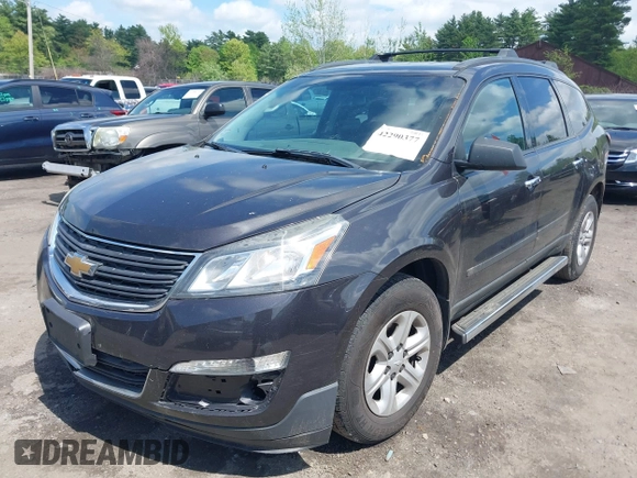 2014 Chevrolet Traverse LS z VIN 1GNKVFKD7EJ219110, wystawiony jako IAAI lot #42290377 z przebiegiem Nie podano mil oraz . Historia ofert i sprzedaży dostępna na DreamBid. Obrazek 17.
