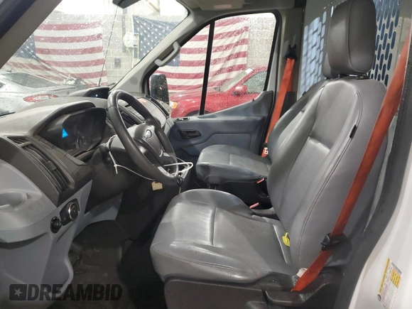 2019 Ford Transit with VIN 1FTYE2CM7KKB51357, listed as a Copart auction lot 52594215 with 94,789 mi miles and Salvage title. Bid and sale history available at DreamBid. Image 7.