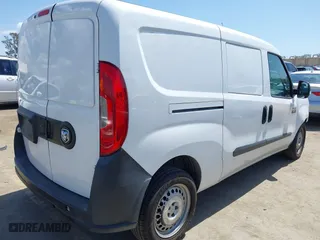 2017 Ram ProMaster City Cargo Van Tradesman with VIN ZFBERFAB5H6E03114, listed as a IAAI auction lot 41968988 with 125,998 mi miles. Bid and sale history available at carsss.com. Image 4.