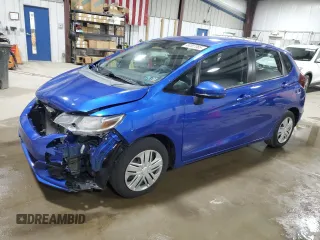 2020 Honda Fit LX with VIN 3HGGK5H4XLM707784, listed as a Copart auction lot 49387065 with 42,962 mi miles and Salvage Title. Bid and sale history available at carsss.com. Image 1.
