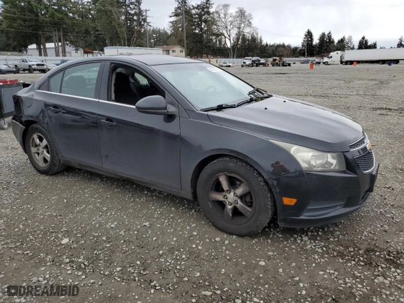 2012 Chevrolet Cruze LT w/1LT with VIN 1G1PF5SCXC7256779, listed as a Copart auction lot 48982165 with 163,183 mi miles and Salvage Title. Bid and sale history available at carsss.com. Image 4.