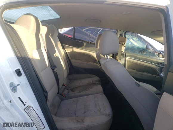 2019 Hyundai Elantra SEL with VIN 5NPD84LF8KH482143, listed as a Copart auction lot 41019504 with 96,196 mi miles and Salvage Title. Bid and sale history available at carsss.com. Image 10.