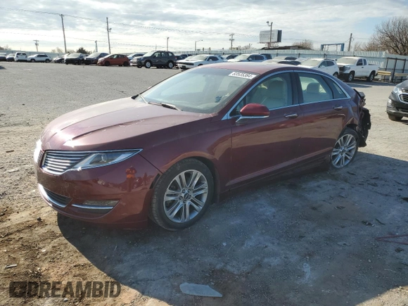 2014 Lincoln MKZ with VIN 3LN6L2GK4ER827992, listed as a Copart auction lot 83535384 with 132,067 mi miles and Salvage Title. Bid and sale history available at DreamBid. Image 1.