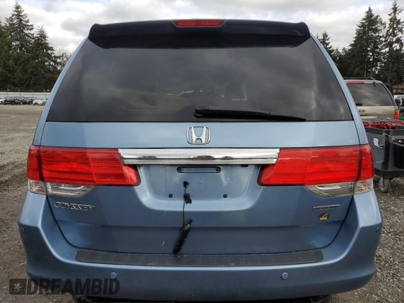 2010 Honda Odyssey Touring with VIN 5FNRL3H93AB043706, listed as a Copart auction lot 45926655 with 112,794 mi miles and Salvage Title. Bid and sale history available at carsss.com. Image 6.