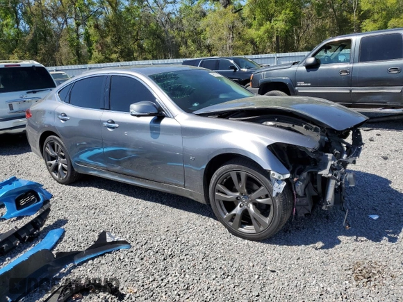 2015 Infiniti Q70 z VIN JN1BY1AR4FM562282, wystawiony jako Copart lot #48322155 z przebiegiem 98 645 mil mil oraz Szkoda całkowita • Salvage title. Historia ofert i sprzedaży dostępna na DreamBid. Obrazek 4.