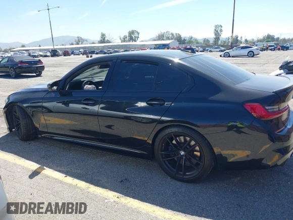 2020 BMW 3 Series M340i with VIN WBA5U7C04LFH33037, listed as a IAAI auction lot 41872419 with 68,065 mi miles. Bid and sale history available at carsss.com. Image 15.