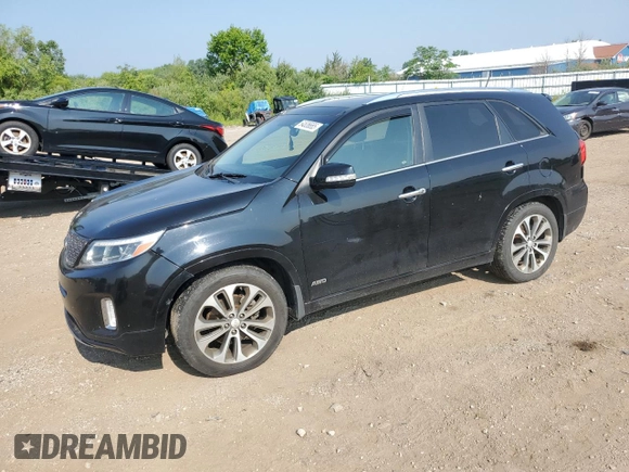 2014 Kia Sorento SX Limited with VIN 5XYKWDA79EG548588, listed as a Copart auction lot 64836665 with 171,984 mi miles and Clean title. Bid and sale history available at DreamBid. Image 1.