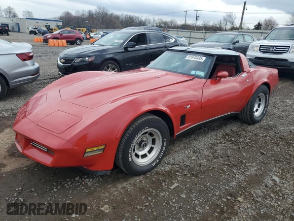 1979 Chevrolet Corvette with VIN 1Z8789S420336, listed as a Copart auction lot 51978395 with 67,241 mi miles and Clean title. Bid and sale history available at DreamBid. Image 1.