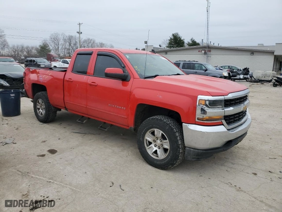 2018 Chevrolet Silverado 1500 LT with VIN 1GCVKREC6JZ358241, listed as a Copart auction lot 43751815 with 212,320 mi miles and Salvage Title. Bid and sale history available at carsss.com. Image 4.