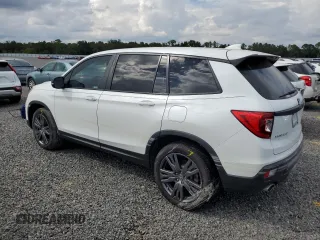 2021 Honda Passport EX-L with VIN 5FNYF7H53MB008417, listed as a Copart auction lot 73787554 with 0 mi miles and Salvage Title. Bid and sale history available at carsss.com. Image 2.