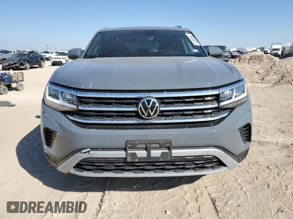 2022 Volkswagen Atlas SE with VIN 1V2JC2CA4NC222945, listed as a Copart auction lot 75046524 with 71,545 mi miles and Clean title. Bid and sale history available at DreamBid. Image 5.