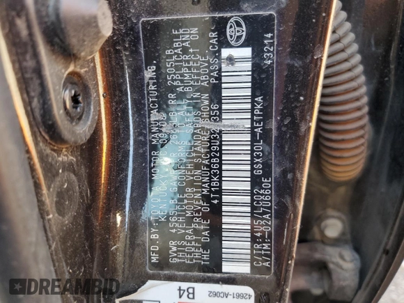 2009 Toyota Avalon XL with VIN 4T1BK36B29U328356, listed as a Copart auction lot 79014324 with Not Provided miles and Salvage Title. Bid and sale history available at carsss.com. Image 12.