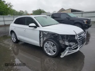 2019 Audi Q5 Premium Plus z VIN WA1BNAFY9K2136710, wystawiony jako Copart lot #55997445 z przebiegiem 56 996 mil mil oraz Szkoda całkowita • Salvage title. Historia ofert i sprzedaży dostępna na DreamBid. Obrazek 4.