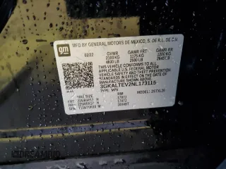 2022 GMC Terrain SLE с VIN 3GKALTEV2NL173115, выставлен на аукционе Copart как лот 58749785 с пробегом 245 816 миль миль и Чистый • Clean title. История ставок и продаж доступна на DreamBid. Изображение 14.