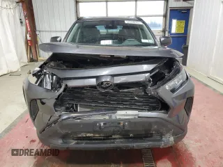 2021 Toyota RAV4 LE with VIN 2T3F1RFV4MC184294, listed as a Copart auction lot 52898685 with 49,955 mi miles and Salvage Title. Bid and sale history available at carsss.com. Image 5.