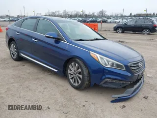 2017 Hyundai Sonata Sport with VIN 5NPE34AF2HH518326, listed as a IAAI auction lot 42060248 with 137,644 mi miles and . Bid and sale history available at DreamBid. Image 1.