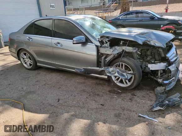 2012 Mercedes-Benz C 300 Sport with VIN WDDGF8BB5CA660243, listed as a Copart auction lot 59394845 with 176,880 mi miles and Salvage title. Bid and sale history available at DreamBid. Image 13.