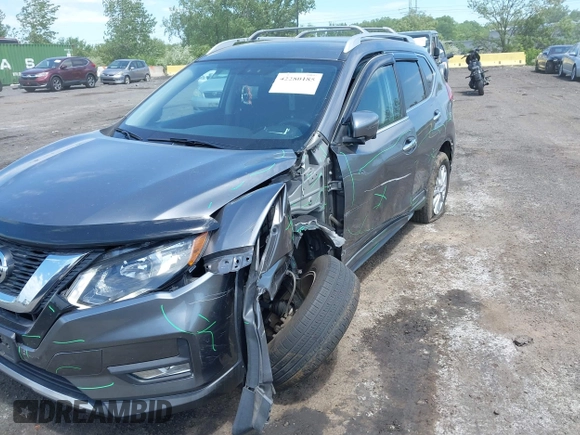 2017 Nissan Rogue SV with VIN KNMAT2MV6HP540419, listed as a IAAI auction lot 42280185 with 112,305 mi miles and . Bid and sale history available at DreamBid. Image 21.