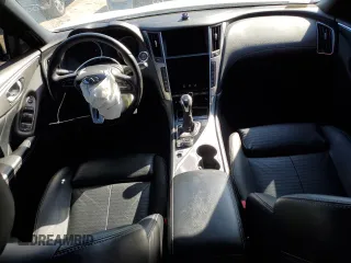 2020 Infiniti Q50 with VIN JN1EV7ARXLM254439, listed as a Copart auction lot 44926835 with 43,146 mi miles and Salvage Title. Bid and sale history available at DreamBid. Image 8.