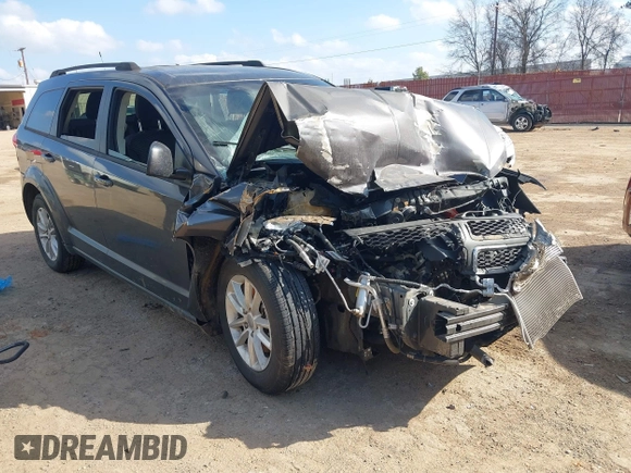 2015 Dodge Journey SXT with VIN 3C4PDCBG0FT733952, listed as a IAAI auction lot 41521687 with 80,974 mi miles and . Bid and sale history available at DreamBid. Image 1.