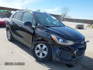 2018 Chevrolet Trax LT with VIN 3GNCJLSB7JL322947, listed as a IAAI auction lot 41820684 with 115,888 mi miles. Bid and sale history available at carsss.com. Image 1.
