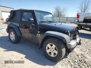 2008 Jeep Wrangler X with VIN 1J8FA24198L516978, listed as a Copart auction lot 55634555 with Not Provided miles and Non Repairable. Bid and sale history available at DreamBid. Image 4.