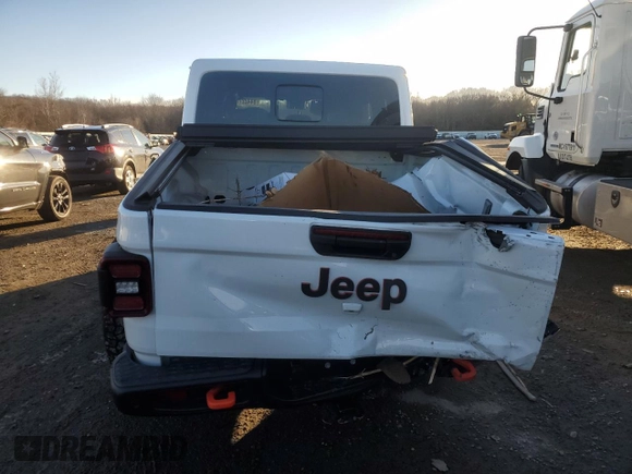 2024 Jeep Gladiator Mojave X с VIN 1C6JJTEGXRL105351, выставлен на аукционе Copart как лот 84422724 с пробегом 13 998 миль миль и Списание • Salvage title. История ставок и продаж доступна на DreamBid. Изображение 6.