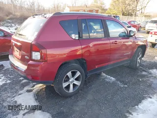 2016 Jeep Compass High Altitude Edition with VIN 1C4NJDEB7GD573341, listed as a IAAI auction lot 41269547 with 67,781 mi miles. Bid and sale history available at carsss.com. Image 4.
