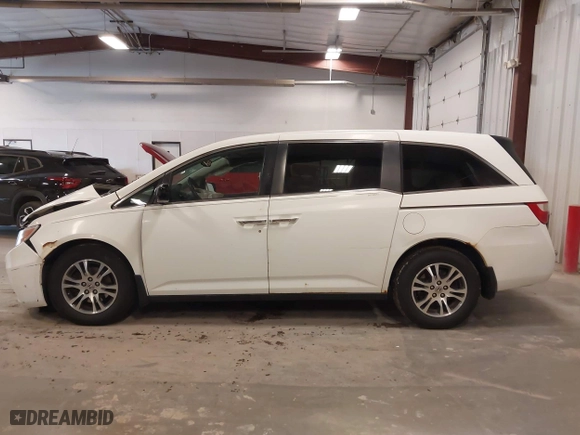 2013 Honda Odyssey EX-L with VIN 5FNRL5H66DB078231, listed as a IAAI auction lot 41883274 with 1 mi miles. Bid and sale history available at carsss.com. Image 15.