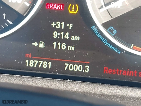 2015 BMW 2 Series M235i with VIN WBA1M1C5XFV393732, listed as a IAAI auction lot 41446007 with 187,781 mi miles. Bid and sale history available at carsss.com. Image 15.