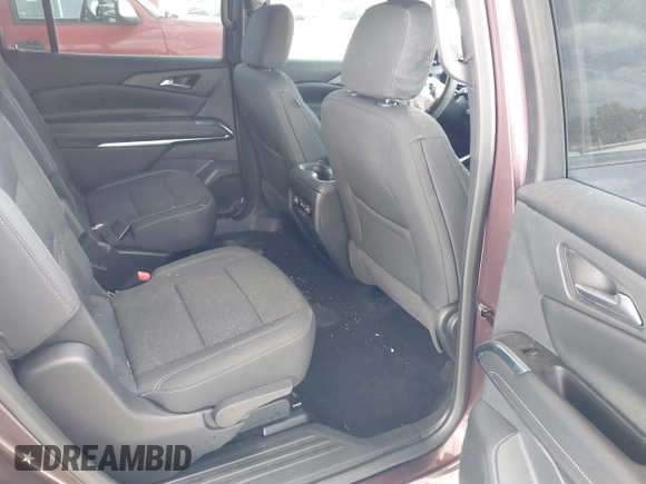 2024 Chevrolet Traverse FWD LT with VIN 1GNERGKS7RJ143173, listed as a IAAI auction lot 42049137 with 19,421 mi miles and . Bid and sale history available at DreamBid. Image 8.
