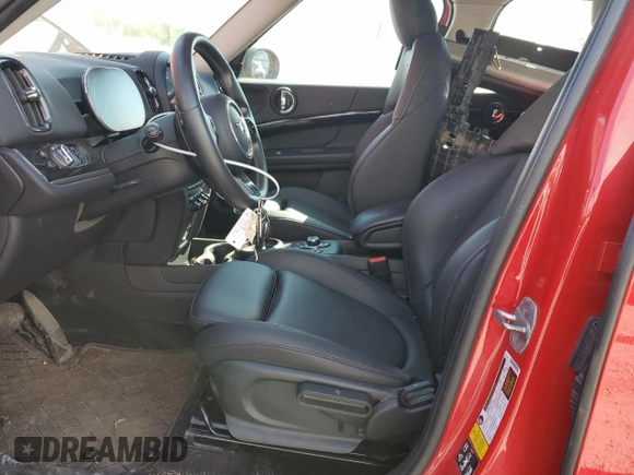 2023 MINI Countryman Cooper S with VIN WMZ83BR01P3P85128, listed as a Copart auction lot 60644995 with 59,208 mi miles and Salvage title. Bid and sale history available at DreamBid. Image 7.