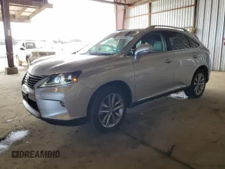 2015 Lexus RX 450h with VIN 2T2BC1BA3FC006767, listed as a Copart auction lot 60461105 with 34,621 mi miles and Salvage title. Bid and sale history available at DreamBid. Image 1.