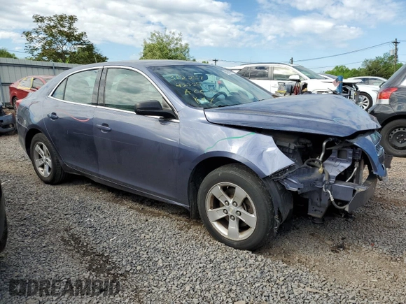 2013 Chevrolet Malibu LS with VIN 1G11B5SA2DF348699, listed as a Copart auction lot 55986895 with 196,900 mi miles and Salvage Title. Bid and sale history available at DreamBid. Image 4.