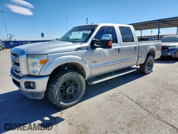 2016 Ford F-250 Lariat with VIN 1FT7W2BT2GEC01895, listed as a Copart auction lot 60191905 with 143,298 mi miles and Salvage title. Bid and sale history available at DreamBid. Image 1.