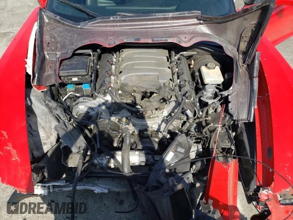 2017 Chevrolet Corvette 1LT with VIN 1G1YB2D7XH5101361, listed as a Copart auction lot 72974154 with 0 mi miles and Salvage Title. Bid and sale history available at carsss.com. Image 13.