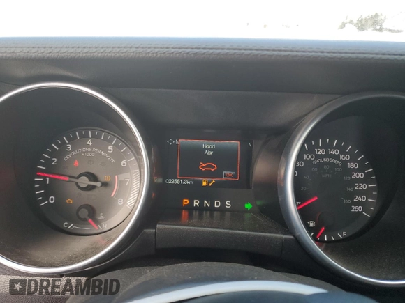 2022 Ford Mustang EcoBoost with VIN 1FA6P8TH2N5144882, listed as a Copart auction lot 85665864 with 22,551 mi miles and Salvage Title. Bid and sale history available at carsss.com. Image 9.