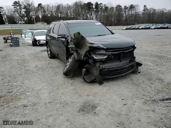 2022 Chevrolet Traverse LT Leather with VIN 1GNEVHKW5NJ108324, listed as a Copart auction lot 86741494 with 137,882 mi miles and Salvage Title. Bid and sale history available at carsss.com. Image 12.