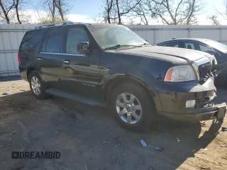 2006 Lincoln Navigator Luxury with VIN 5LMFU28506LJ04076, listed as a Copart auction lot 79187754 with 116,638 mi miles and Salvage Title. Bid and sale history available at carsss.com. Image 4.