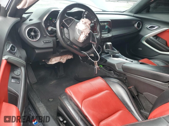 2016 Chevrolet Camaro 2SS with VIN 1G1FH1R75G0118959, listed as a Copart auction lot 53700635 with 95,520 mi miles and Salvage title. Bid and sale history available at DreamBid. Image 8.